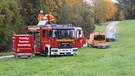 LKW-Unfall bei Wasserburg | Bild: BR / Georg Barth