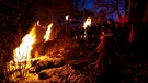Feuer über Pottenstein | Bild: dpa-Bildfunk