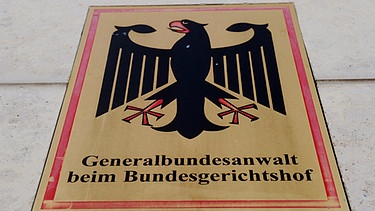 Schild: Generalbundesanwalt | Bild: picture-alliance/dpa