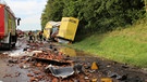 Lastwagen-Unfall A93 bei Pentling | Bild: NEWS5