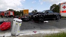 Tödlicher Unfall auf B85 bei Miltach (Lkr. Cham) | Bild: NEWS5 / Bock