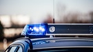 Das Blaulicht eines Polizeiautos - Symbolbild. | Bild: BR/Fabian Stoffers