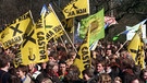 Rückblick auf den Protest in Gundremmingen | Bild: picture-alliance/dpa