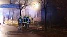 Brand in einem Wohnhaus auf einem Bauernhof in Riedheim | Bild: Mario Obeser