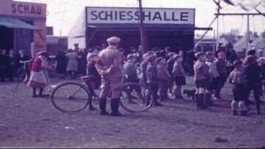 Material eines Hobbyfilmers zeigt den NSDAP-Parteitag in Aichach 1938. | Bild: Stadtmuseum Aichach