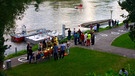 Boot auf der Donau bei Ulm gekentert | Bild: Volker Wüst/SWR