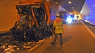 Unfall A96 Kohlbergtunnel | Bild: picture-alliance/dpa