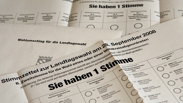 Stimmzettel Landtagswahl | Bild: picture-alliance/dpa