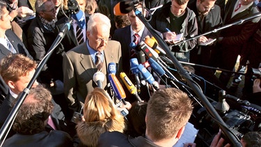 Edmund Stoiber am 17. Januar 2007 in Wildbad Kreuth | Bild: picture-alliance/dpa