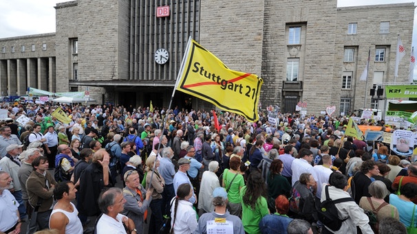 Demonstration gegen Stuttgart 21 | Bild: picture-alliance/dpa