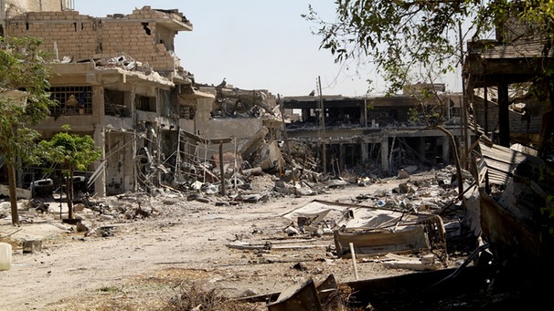 Ruinen in Syrien | Bild: picture-alliance/dpa