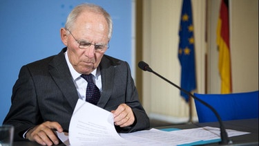 Wolfgang Schäuble | Bild: picture-alliance/dpa