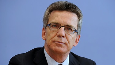 Verteidigungsminister Thomas de Maizière (CDU)  | Bild: picture-alliance/dpa
