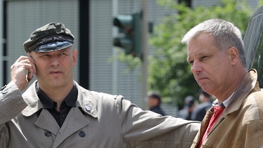 Thomas Wulff (links), Christian Worch (Aufnahme von 2012) | Bild: picture-alliance/dpa