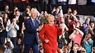 Bill und Hillary Clinton in North Carolina | Bild: picture-alliance/dpa