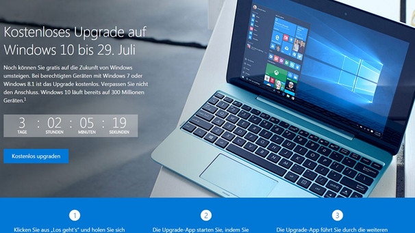 Download-Webseite für das Betriebssystem Windows 10 von Microsoft  | Bild: Screenshot microsoft.com