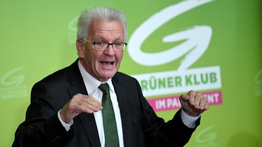 Ministerpräsident von Baden-Württemberg, Winfried Kretschmann | Bild: picture-alliance/dpa | Roland Schlager
