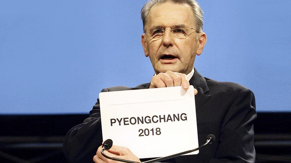 Vergabe der Winterspiele 2018 geht an Pyeongchang | Bild: picture-alliance/dpa