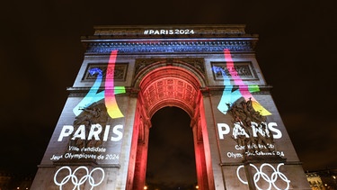 Der Arc de Triomphe in Paris | Bild: picture-alliance/dpa