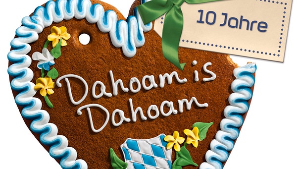 Sonderlogo 10 Jahre "Dahoam is Dahoam" | Bild: BR