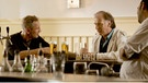 Jens Hammer und Toni Sichl im Café | Bild: BR/Chris Hirschhäuser