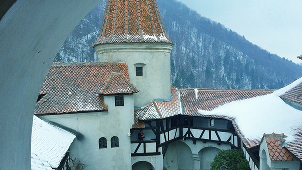 Gemäuer vom Schloss des Grafen Dracula in Bran | Bild: BR / Till Rüger