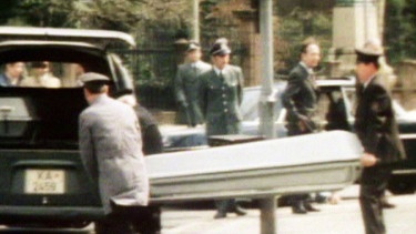 Tatort des Buback-Attentats am 7. April 1977 | Bild: Bayerischer Rundfunk