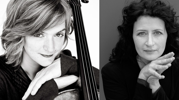 Tanja Tetzlaff (Violoncello) und Dina Ugorskaja (Klavier) | Bild: BR / Giorgia Bertazzi (Tanja Tetzlaff) und Felix Broede (Dina Ugorskaja)