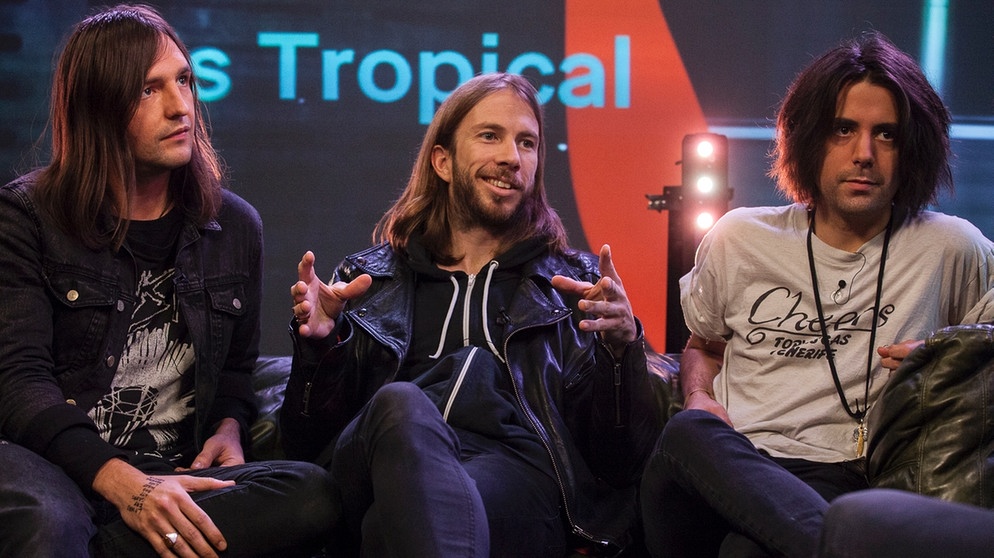 Is Tropical im Interview vor dem PULS Festival 2013 | Bild: BR/Matthias Kestel