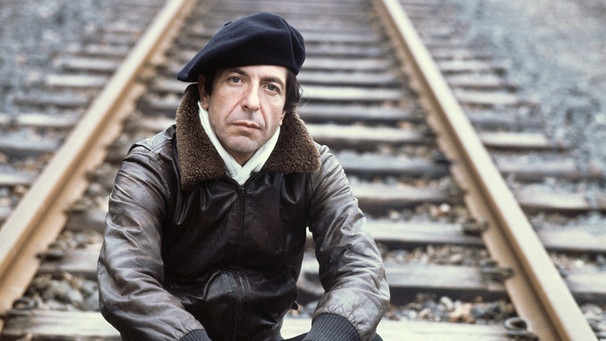 Der kanadische Sänger Leonard Cohen, aufgenommen 1976 | Bild: picture-alliance/ dpa
