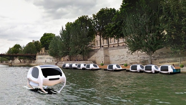 Wassertaxis in Paris | Bild: Sea Bubbles