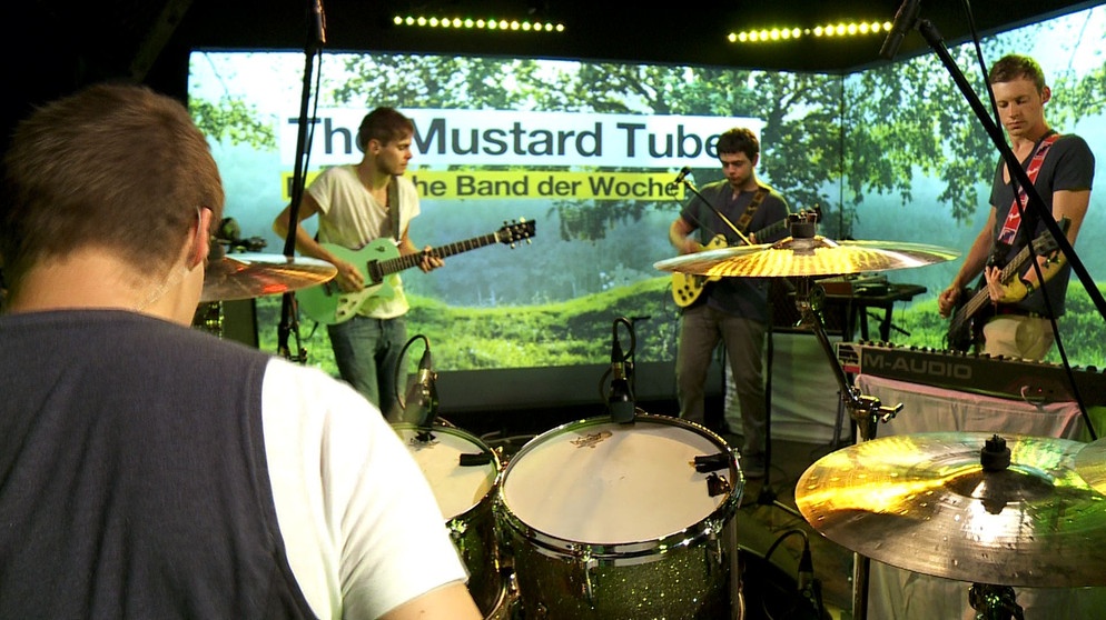 The Mustard Tubes zu Gast im on3-Studio. | Bild: BR