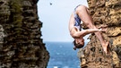 Iris Schmidbauer beim Klippenspringen | Bild: Red Bull Cliff Diving 