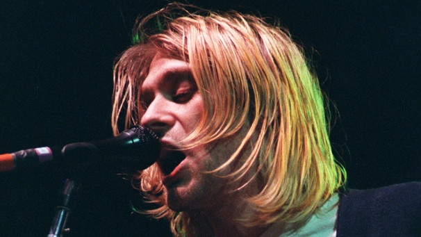 Kurt Cobain bei einem Auftritt in Toronto, 1993 | Bild: picture-alliance/dpa