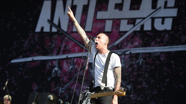 Chris Barker von Anti-Flag | Bild: picture-alliance/dpa
