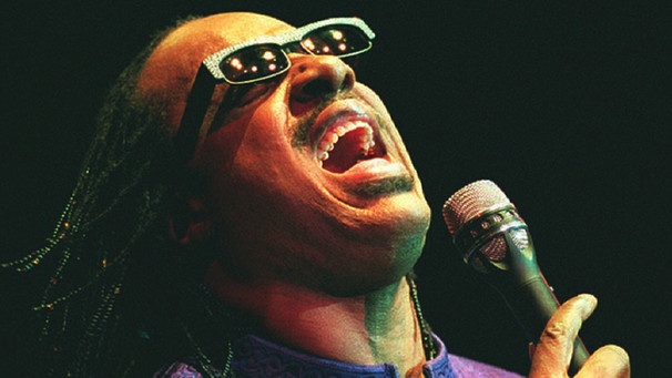 Der blinde Musiker Steview Wonder | Bild: picture-alliance/dpa