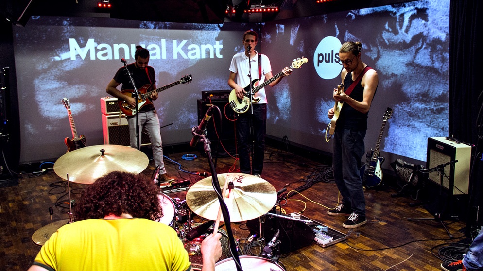 Manual Kant aus Landsht live im PULS Studio | Bild: BR