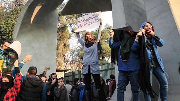 Proteste im Iran | Bild: picture-alliance/dpa