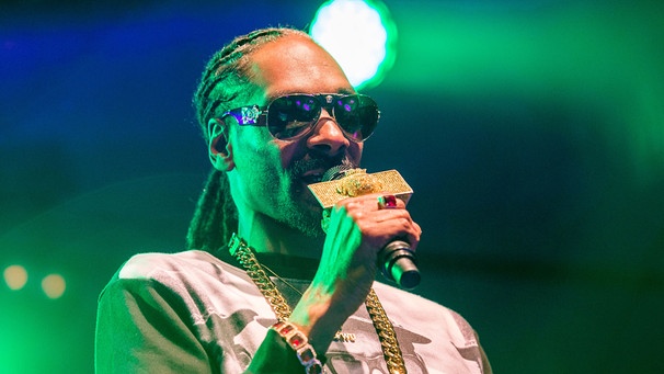 Snoop Dogg beim Konzert im schwedischen Uppsala im Juli 2015 | Bild: picture-alliance/dpa