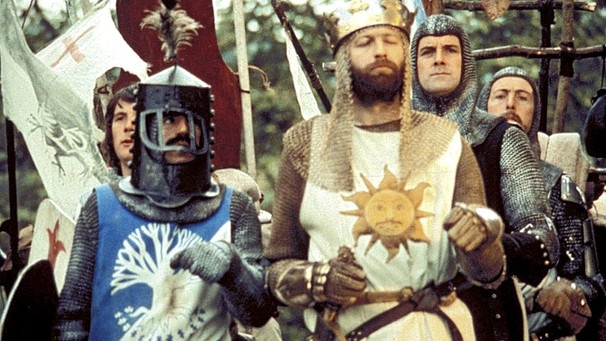 Geschichte der Schönheit: Mittelalter: Gesund und sauber auszusehen reicht schon. Szene aus Monty Pythons "Die Ritter der Kokosnuss". | Bild: Sony Pictures