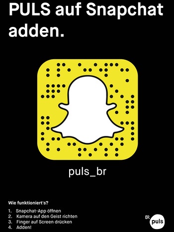 Snapchat Geist von Puls | Bild: BR