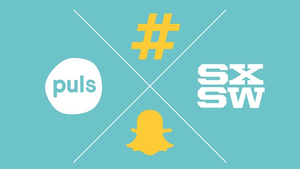 Snapchat Logo von der SXSW | Bild: BR