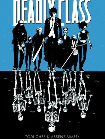 Cover Comic "Deadly Class" - Rick Remender - Jugendliche in Gruppe | Bild: Panini / Image Verlag