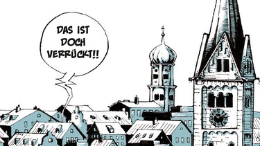 Auszug aus der Comicreportage "Geschichten aus dem Grandhotel" | Bild: Wißner Verlag