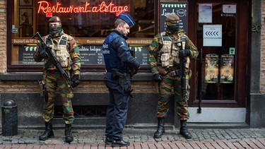Brüssel im Ausnahmezustand | Bild: picture-alliance/dpa