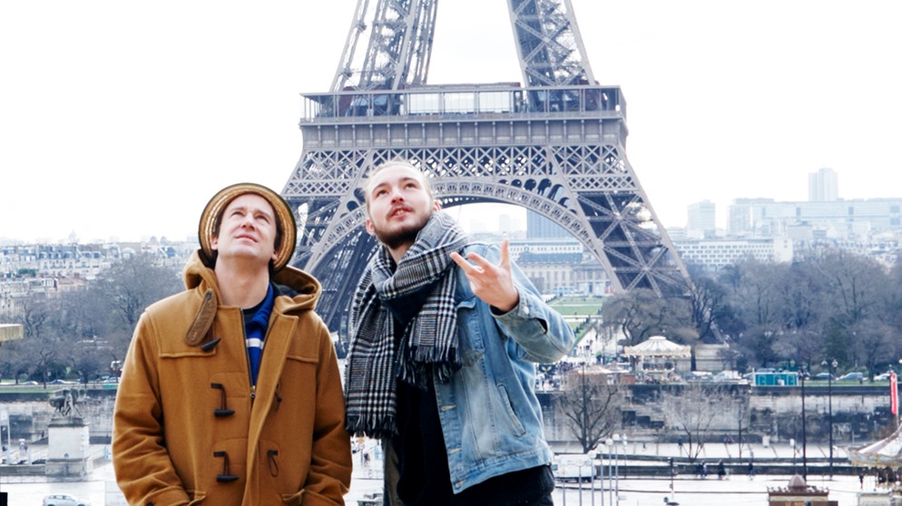 Xavier Darcy und Sam Hopf in Paris | Bild: BR