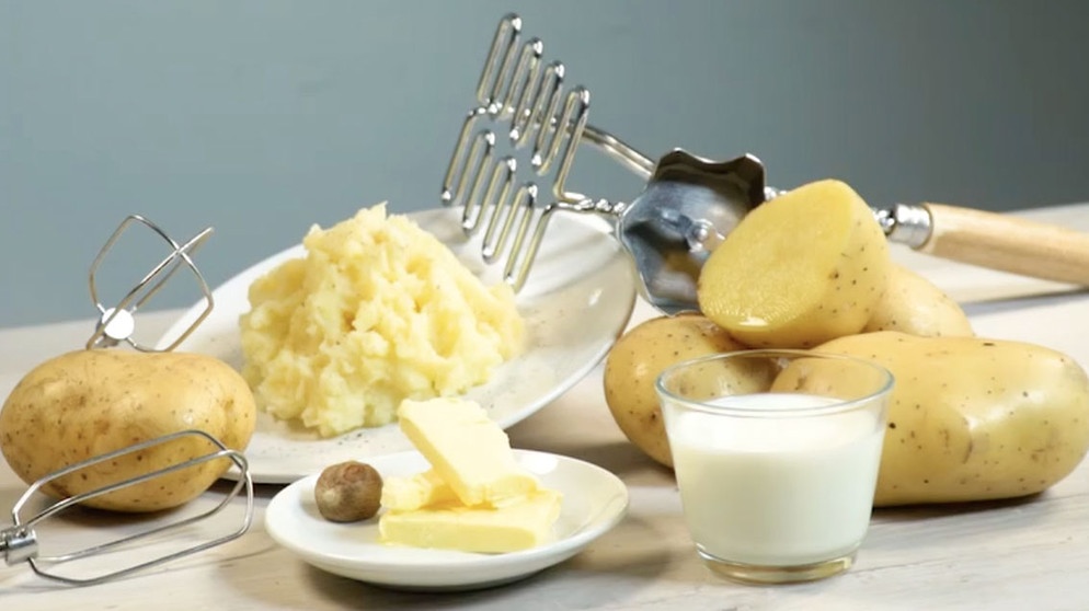 Startbild eines Videos zur Kartoffelbrei-Challenge | Bild: BR