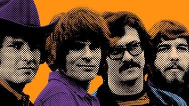 Illustration "Creedence Clearwater Revival" | Bild: Universal Music; Montage: BR