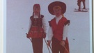 Gabriele Lumpe und ihr Bruder beim Faschings-Skifahren | Bild: Gabriele Lumpe