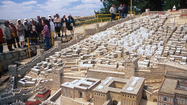 Modell des Tempels in Jerusalem | Bild: picture-alliance/dpa